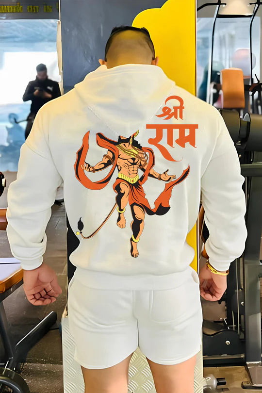 Jai Shree Ram Hanuman Ji Hoodie VVK WORLD BRAND