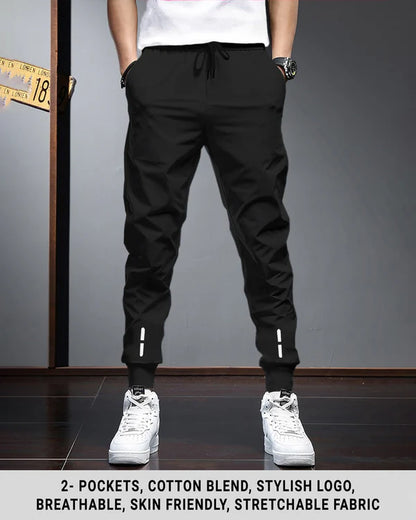 mens tracksuit WHITE-BLACK No