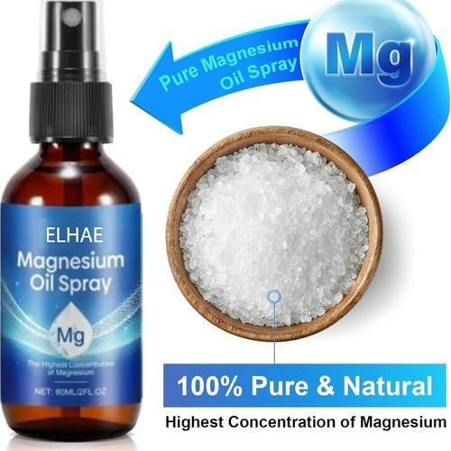 Natural Organic Magnesium Oil (Pack of 2)